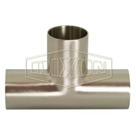 Dixon 0.5 in LONG WELD TEE, P316L B7W-R50P