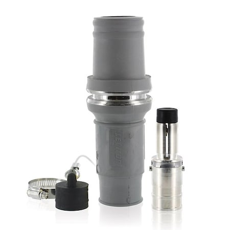 Leviton Single Pole Inline, 1,135 A, Male, Gray 49M77-GY