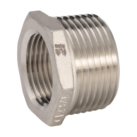 Proline Series Stainless Steel 304 1-in MIP x 3/4-in FIP Hex Bushing SF-911