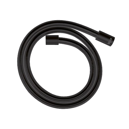 Axor ShowerSolutions Techniflex Hose with Cylindrical Nut, 49" in Matte Black 28282670