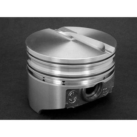 Kb Performance Pistons KB156.040 Small Block Chevy Flat Top Piston Set, 4.040 in. Bore -7cc KBPKB156.040