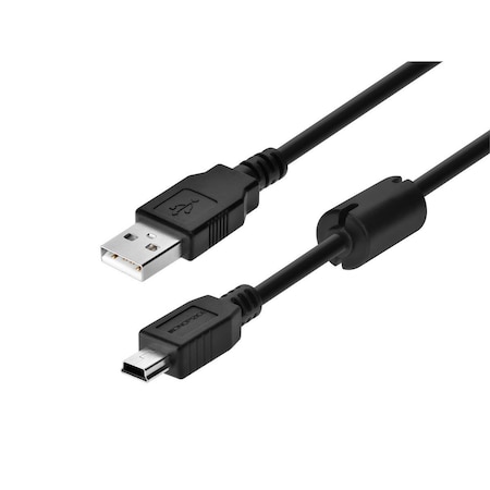 Monoprice USB 2.0 Cable, 6 ft.L, Black 4931