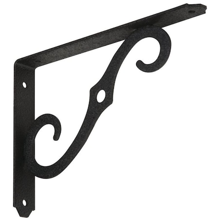 National Mfg Co SHELF BRKT152BC 8X5.5BLK N229-427