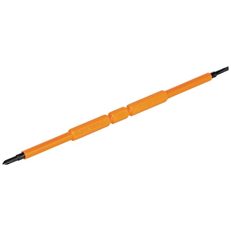 Klein Tools Screwdriver Blades, Double-End Slot 2PK 13157INSP