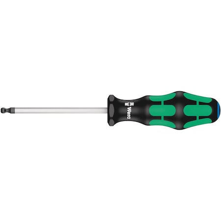 Wera 352 Ball end screwdriver for hexagon socket screws, 1.5 x 60 mm 5022795001