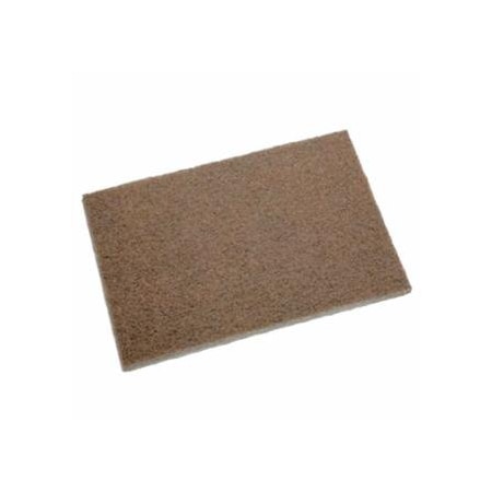 Scotch-Brite Hand Pad, 7440, Medium, Aluminum Oxide, Tan, 20 EA/BX, 20PK 405-048011-65055
