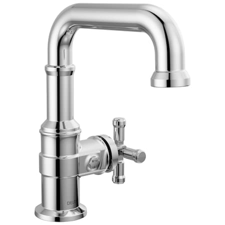 Delta Broderick Single Handle Bathroom Faucet In Lumicoat Chrome 587SH-PR-DST