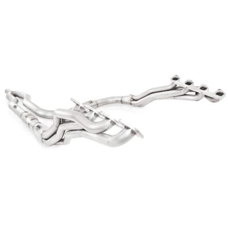 Slugfest Supplies 1.87 x 3 in. High-Flow Catted Headers with Y-Pipe for 2011-2014 Ford F-150 Raptor 6.2L SL3297842