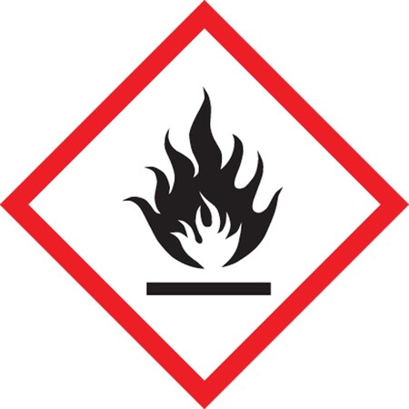 Accuform GHS Pictogram Label LZH621EV5