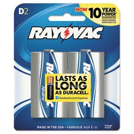 Rayovac Mercury Free Alkaline Batteries 8132F