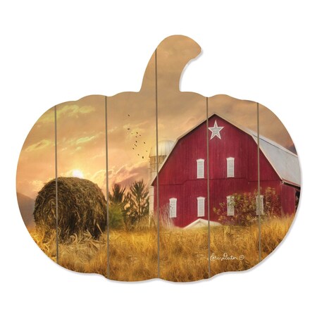 Homeroots Bedford County Sunset Unframed Print Wall Art 416068