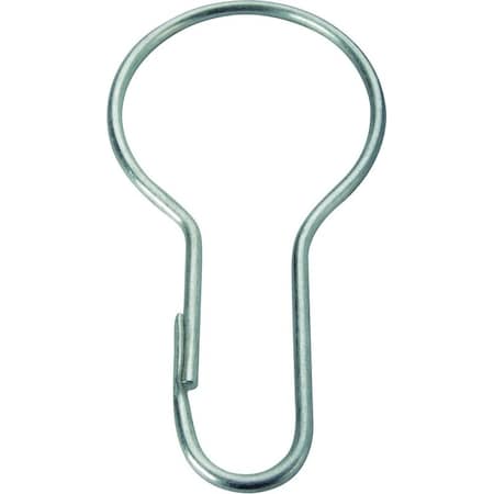 Simple Spaces Shower Curtain Pin, Snap-Fit, Zinc, Sliver, For: Shower Liners and Curtains PMB-007