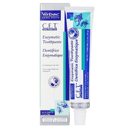 Virbac CET Toothpaste, 70gm, 2.5oz, Poultry 000770