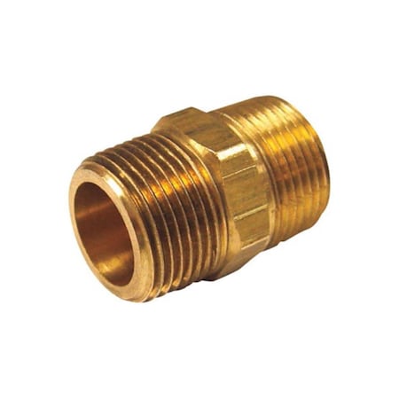 Jmf 0.375 x 0.125 in. Hex Head Reducing Nipple Pipe- pack of 5, 5PK 4507281