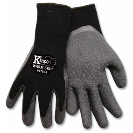 Kinco 1790 M Men Cold Weather Latex Coated Knit Glove Medium 120158