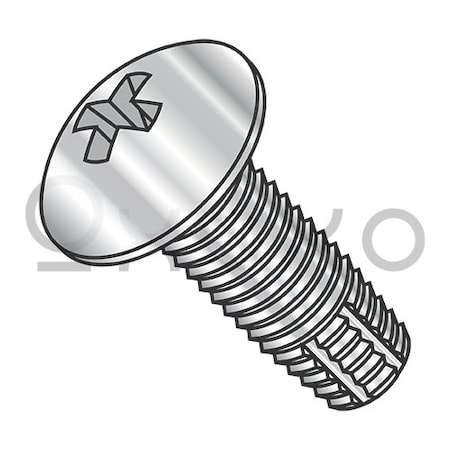 Oxoxo 8-32X1/2 Phill Full Contour Truss Thread Cutting Screw Type F Fully Threaded 18-8 S/steel, 4500PK 443370