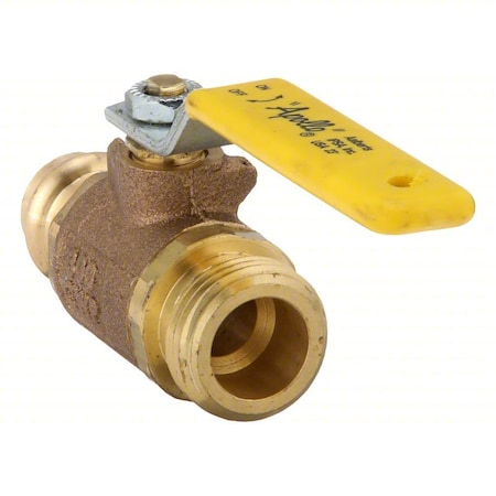 Apollo Valves Manual 2-Way Ball Valve, Press, Bronze 77W103HCA