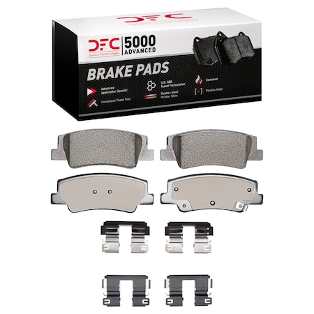 Dfc 5000 Advanced Disc Brake Pad Set, 1551-2299-01