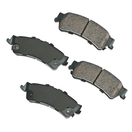 Akebono 03-11 Cadillac-Chevy Truck-Gmcdevil:Rear Street Perf Pad, Asp792 ASP792