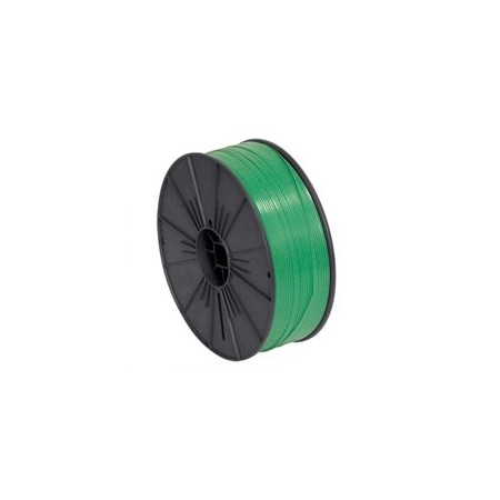 Bubblefast 1 Spool-5/32'' x 7000' Green Plastic Twist Tie Spool BFPLTS532G