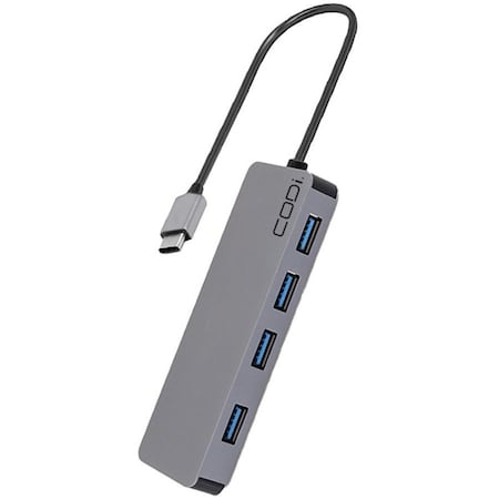 Codi 5-in-1 Multi-Port Hub with Power Delivery Passthrough A01065