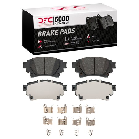Dfc 5000 Advanced Disc Brake Pad Set, 1551-2183-01