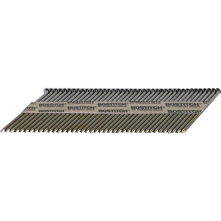 Bostitch Collated Framing Nail, 3-1/4 in L, Clipped Head, 33 Degrees PT-12D131FH25