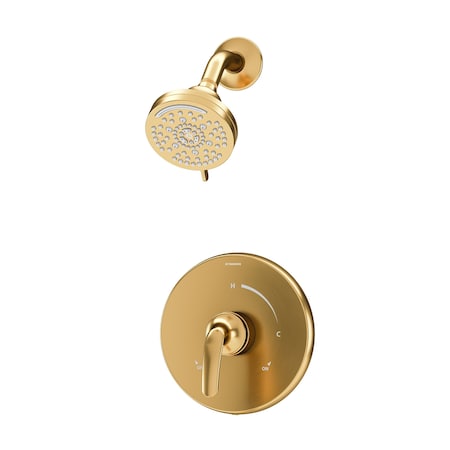 Symmons Elm Single Handle Wall Mount Shower Trim Kit (Valve Not Included) 5591BBZ15TRM