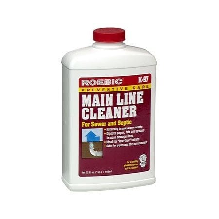 Roebic Roebic K-97 Main Line Cleaner 1 Quart Bottle K-97-Q-12