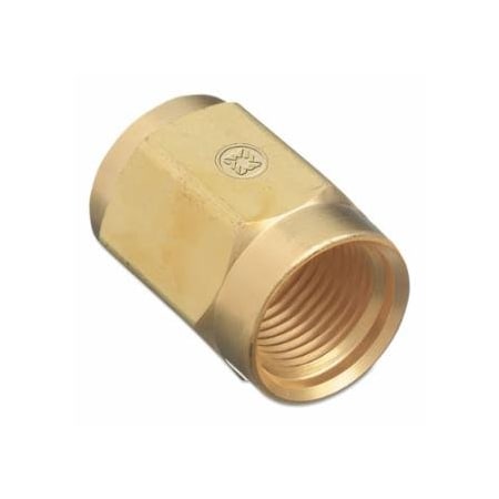 Western Enterprises Regulator Inlet Nuts, Air, Brass, CGA-347, Hand-Tight 312-6347-2
