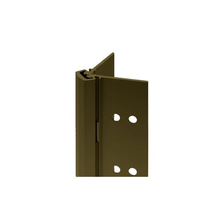 Select Products Ltd Full Mortise Heavy Duty Geared Continuous Hinge, 120in, 313/BR Dark Bronze Anodized SL11-120-BR-HD600