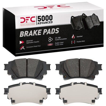 Dfc 5000 Advanced Disc Brake Pad Set,  1551-2183-00