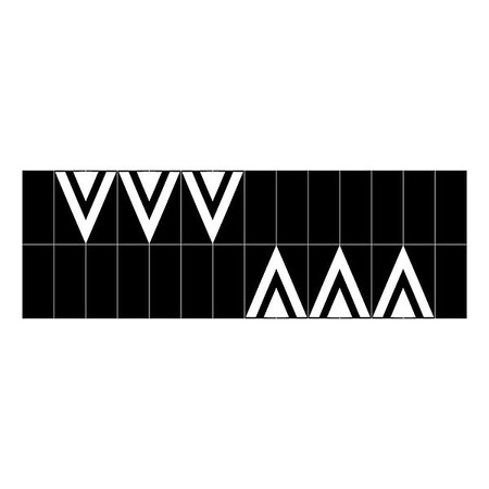 Tapco RubberSpeedHump, Black/White, 21-ftL, 14ftW 157347