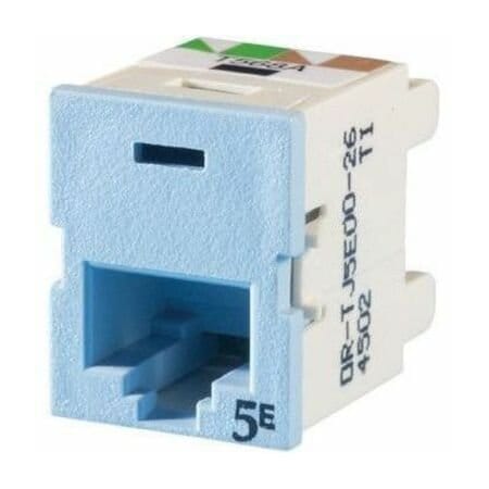 Ortronics 1-PORT MOD JACK 110 8W8P UTP, T568A/B CAT5E IP1 CLARITY5E TJ5E00-26