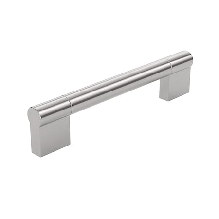 Richelieu Avellino Collection 5 1/16 in (128 mm) Center-to-Center Brushed Nickel Contemporary Cabinet Pull BP527128195