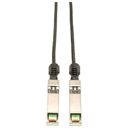 Tripp Lite SFP+ Cable, 10Gbase, Copper, Black, 5ft N280-005-BK