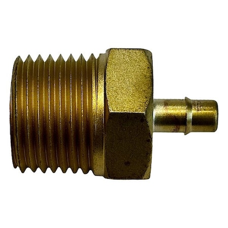 Mem-Co Mini Barbed Fitting Adapter, 1.65625" L 3/4B8