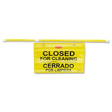 Rcp Site Safety Hanging Sign  27 x 13  Yellow 9S1600YL