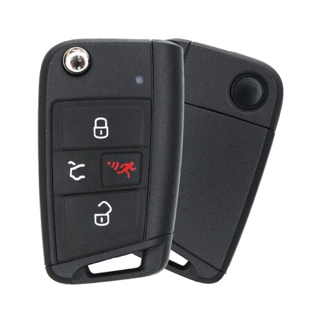 Aks Keys Remote Keys Flip, Fob, W/Comfort, Access, Compatible, with, Volkswagen, 2015, 2016, 2017, 2018 RC-VW-44C