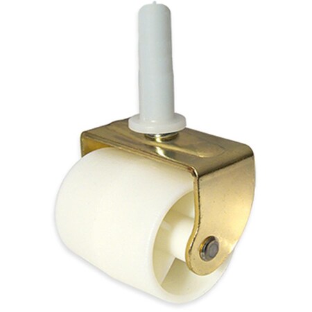 Richelieu 2 in. TruGuard Wheel Stem Caster, White, 2PK 235927