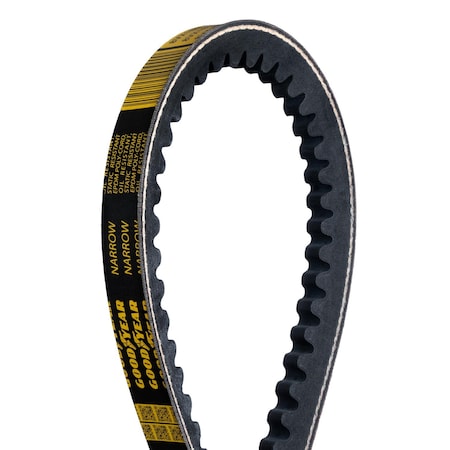 Goodyear Narrow Cogged V-Belt: 8VX Profile, 140in Effective Length 8VX1400