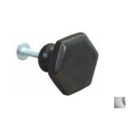 Ornatus Outdoors 88-742 1.13 in. Hex Knob Satin Finish OR1084010