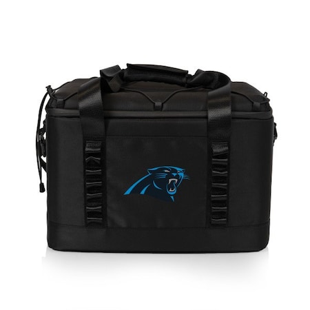 Picnic Time Family Of Brands NFL Carolina Panthers - Tarana Superthick Recycled Cooler - 24 can 630-36-179-054-2