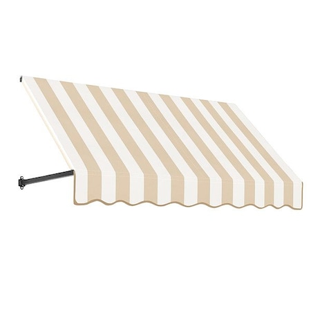 Awntech Awning, Tan, White, 56" H, 48" L, 20 lb CR44-10LW
