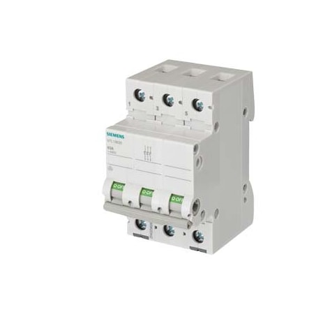Siemens switch disconnector, on-off switch 63 A 3-pole 5TL1363-0