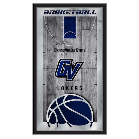 Holland Bar Stool Co Grand Valley State 15" x 26" Basketball Mirror MBsktGVStUn