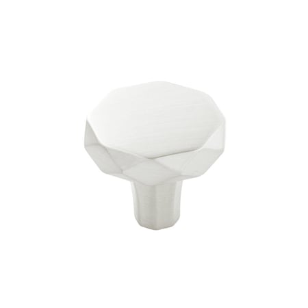 Gan Eden 1.25 in. dia. Cabinet Knobs for Kitchen, Satin Nickel GA1559161
