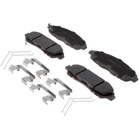 Acdelco PAD KIT FRT DISC BRK, Disc Brake Pad Set,  14D1896CHF1