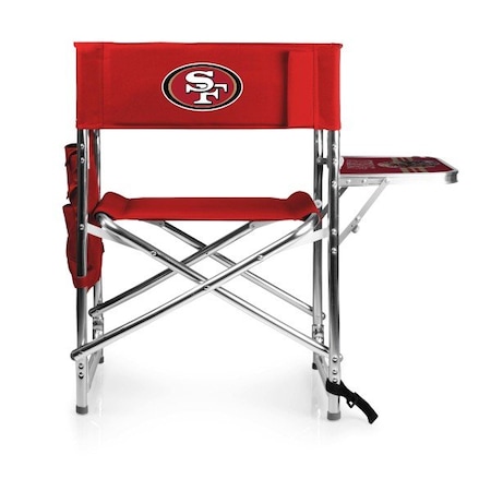 Picnic Time Family Of Brands NFL San Francisco 49ers - Sports Chair 809-00-100-274-2