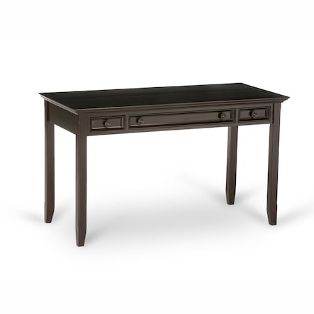Homeroots 54" Brown Solid Wood Computer Desk 640682